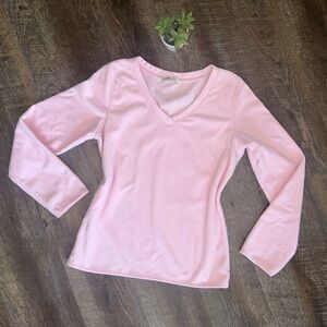 Old Navy Women’s Light Pink V-Neck Sweater